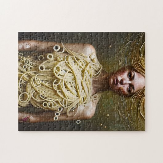 Puzzle Pasta Goddess (Horizontal)