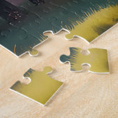 Puzzle Pastel Autumn Country Road Watercolor (Côté)