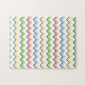 Puzzle Pastel Chevron-Drop Shadow par Shirley Taylor (Horizontal)