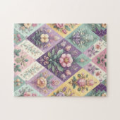 Puzzle Pastel coloré Jacquard Pâques/Printemps (Horizontal)