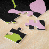 Puzzle Pastel Coloured Variété d'oiseaux Motif (Côté)