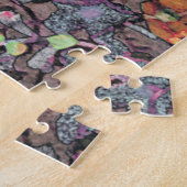 Puzzle Pastel Colours motif floral art numérique romantiq (Côté)