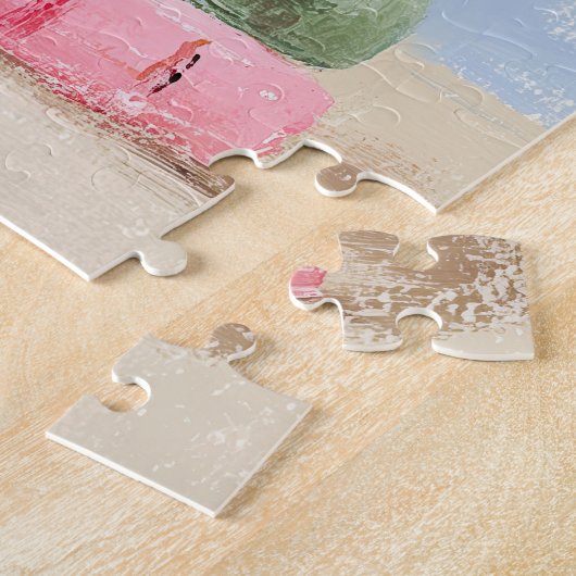 Puzzle Pastel Fall Citrouilles sur Books Wall Art (Côté)