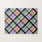 PUZZLE - PASTEL MARTNIS POP ART LEGPUZZEL (Horizontaal)