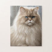 Puzzle Pastel Persian Portrait de chat (Vertical)