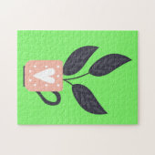 Puzzle Pastel plante moderne simple (Horizontal)