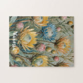 Puzzle Pastel Protea Dream : Elégant Floral (Horizontal)