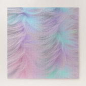 Puzzle Pastel Rainbow Fur (Horizontal)