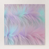 Puzzle Pastel Rainbow Fur (Vertical)