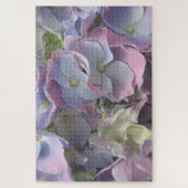 Puzzle - Pastel Rainbow Hydrangeas (Vertical)
