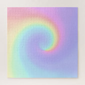 Puzzle Pastel Rainbow Swirl très difficile (Vertical)