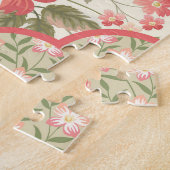 Puzzle Pastel Rose Motif à patchwork floral (Côté)