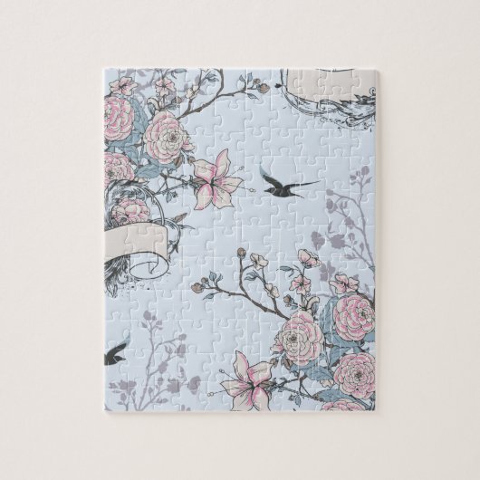 Puzzle pastel shabby chic (Vertical)