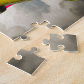 Puzzle Pastenague 1975 de Corvette avec le drapeau (Côté)