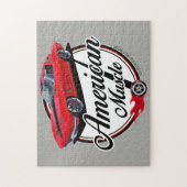 Puzzle Pastenague américaine de muscle (Vertical)