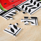 Puzzle Pastèque Palestine - Slice (Côté)