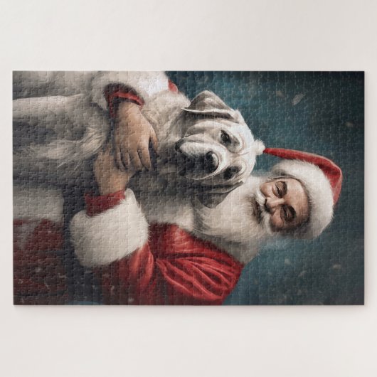 Puzzle Pasteur anatolien avec Noël du Père Noël (Horizontal)