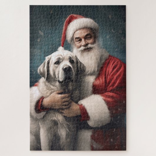 Puzzle Pasteur anatolien avec Noël du Père Noël (Vertical)
