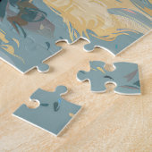 Puzzle Pasteur anatolien Chien à cheval Moto Noël (Côté)