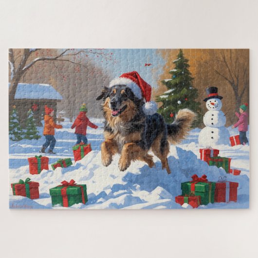 Puzzle Pasteur anatolien Noël Festif Neige (Horizontal)