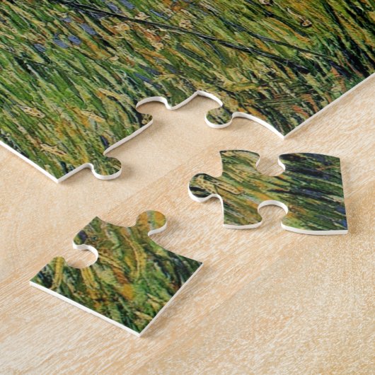 Puzzle Pasture en fleurs par Vincent van Gogh (Côté)