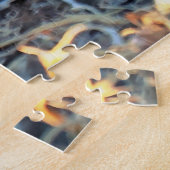 Puzzle Patch de citrouilles givré (Côté)
