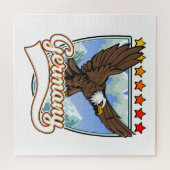 Puzzle Patch de voyage en Allemagne (Horizontal)