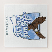 Puzzle Patch de voyage Mont Elbert (Horizontal)