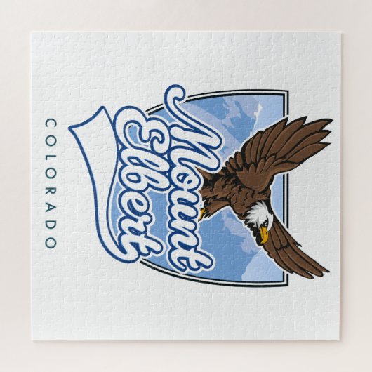 Puzzle Patch de voyage Mount Elbert (Horizontal)