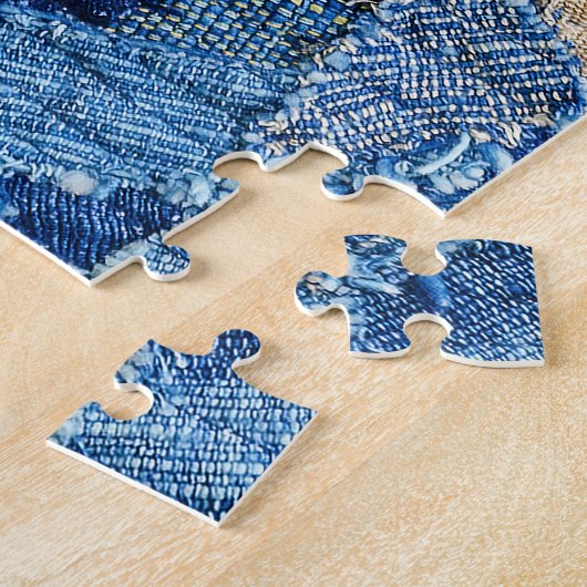 Puzzle Patchwork Chic : Fabric Motif Fun (Côté)