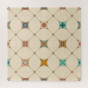 Puzzle Patchwork coloré Islam Tile arabe