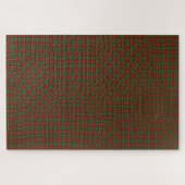 Puzzle Patchwork de tatan bleu moderne MacDougall (Horizontal)
