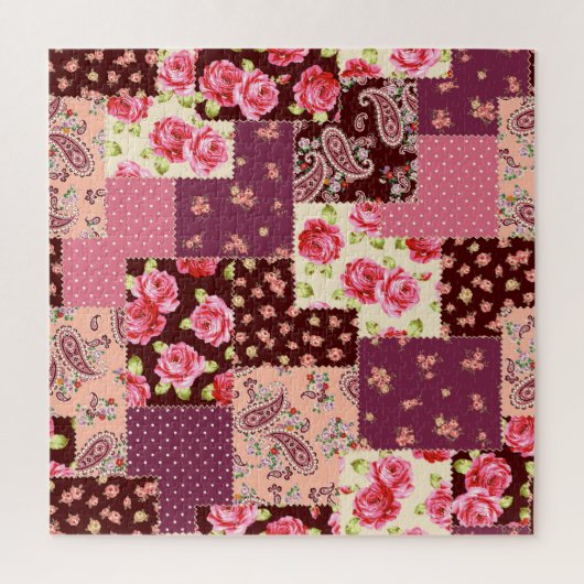 Puzzle Patchwork mignon Motif (Vertical)