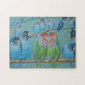 Puzzle Pâte à huile Lovebirds (Horizontal)