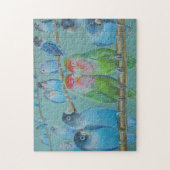 Puzzle Pâte à huile Lovebirds (Vertical)