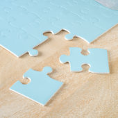 Puzzle Pâte de fleur d'aquarelle à fleurs blanches (Côté)
