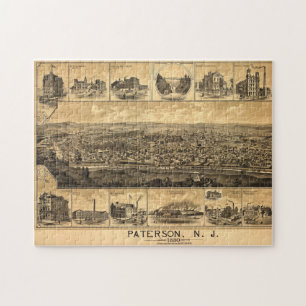 Puzzle Paterson New Jersey Railroad Sites naturels