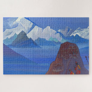 Puzzle Path to Kailas, 1932 by Nicholas Roerich Poster