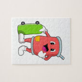 Puzzle Patinage avec skateboard (Horizontal)