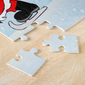 Puzzle Patinage De père Noël Au Pôle Nord (Côté)