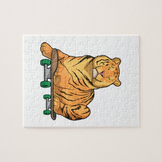 Puzzle Patinage de Tiger (Horizontal)