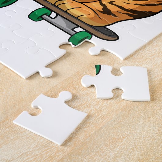 Puzzle Patinage de Tiger (Côté)