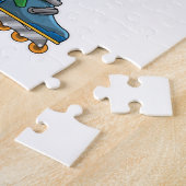 Puzzle Patinage en ligne avec patins en ligne (Côté)