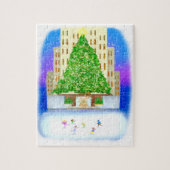 Puzzle Patinage Sur Glace Au Rockefeller Center (Vertical)