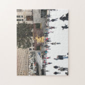 Puzzle Patinage sur glace au Rockefeller Centre NYC Noël (Vertical)