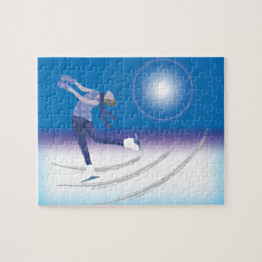 Puzzle Patineur de glace gracieux (Horizontal)