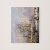 Puzzle Patineurs sur une rivière congelée avant des (Vertical)