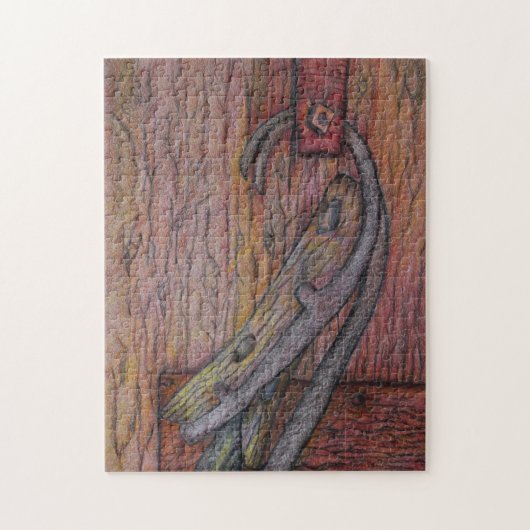 Puzzle Patins de glace de vieille école (Vertical)