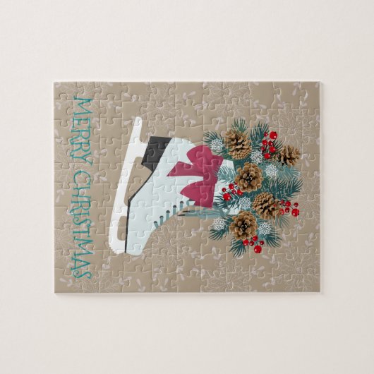 Puzzle Patins d'hiver (Horizontal)