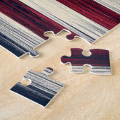 Puzzle Patriotique, floral en détresse (Côté)